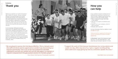 Crisis annual report spread 922