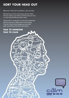 Calm campaign poster 932