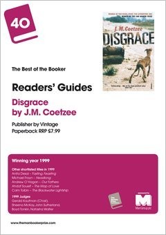 Booker 40 Readers Guide Disgrace 3576