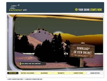 Eurostar Ski microsite screen grab 842