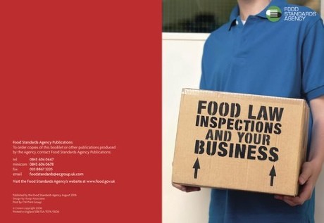 Food Standards Agency - Food law: Inspections and 