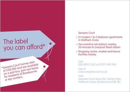 Metropolitan Home Ownership, Sawyers Court marketi