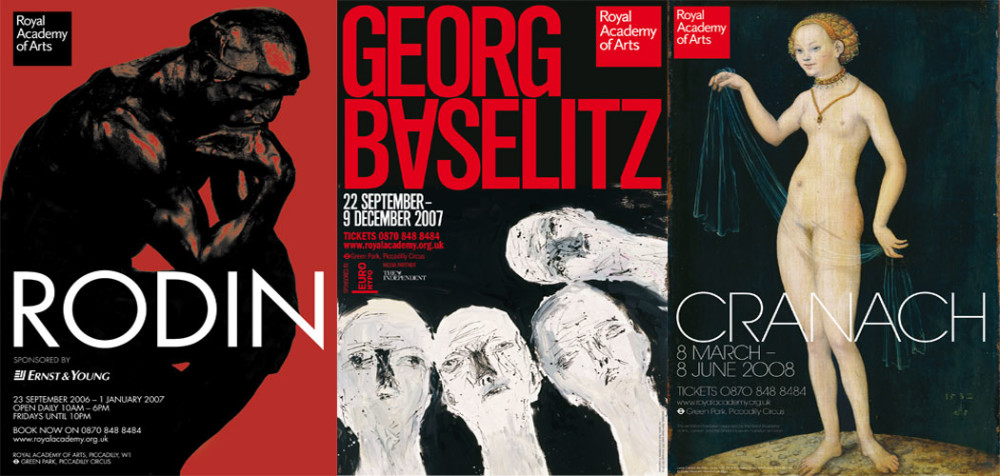 RA xhibition posters